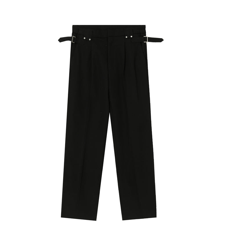 Suit Trousers Men's Formal Wear Casual Trousers Men's Straight Trousers Men's Solid Color Trousers Men