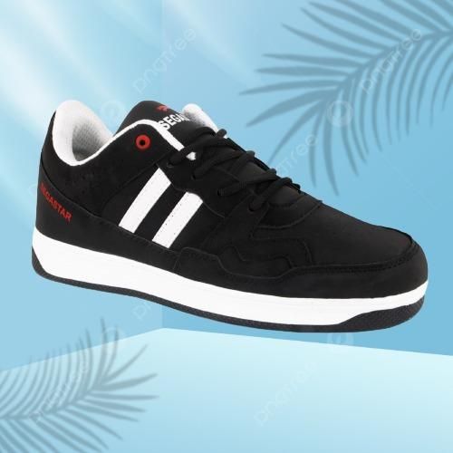 Richale Segastar Black amd White Mens Casual Shoes