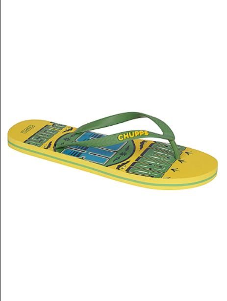 Chupps Unisex Horn Ok Please Green Flip Flops