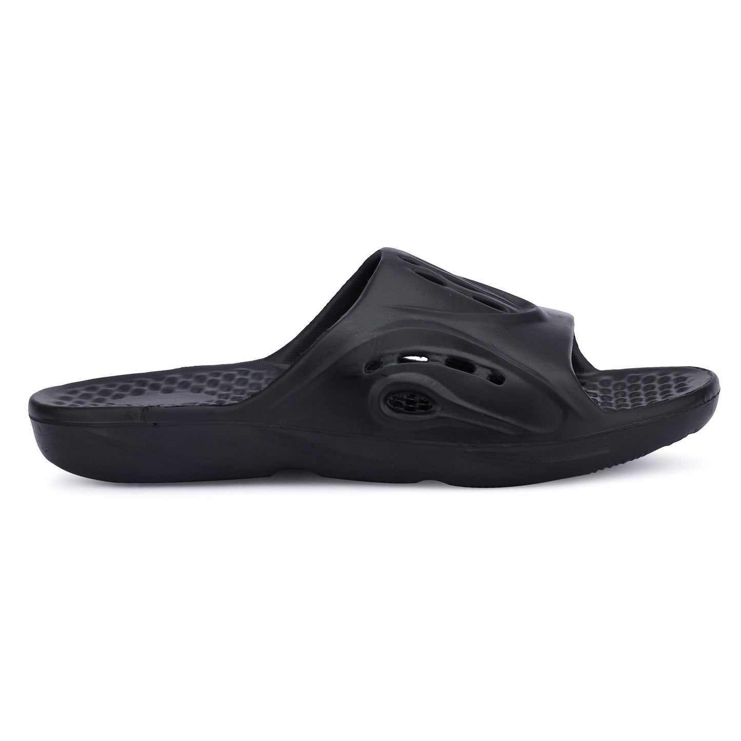 Monex Stylist Black Slider For Men