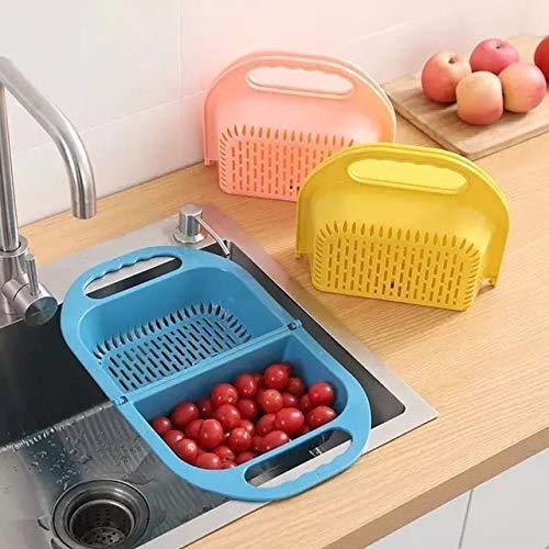 Kitchen Foldable Colander Sink Strainer Basket�(Pack of 2)