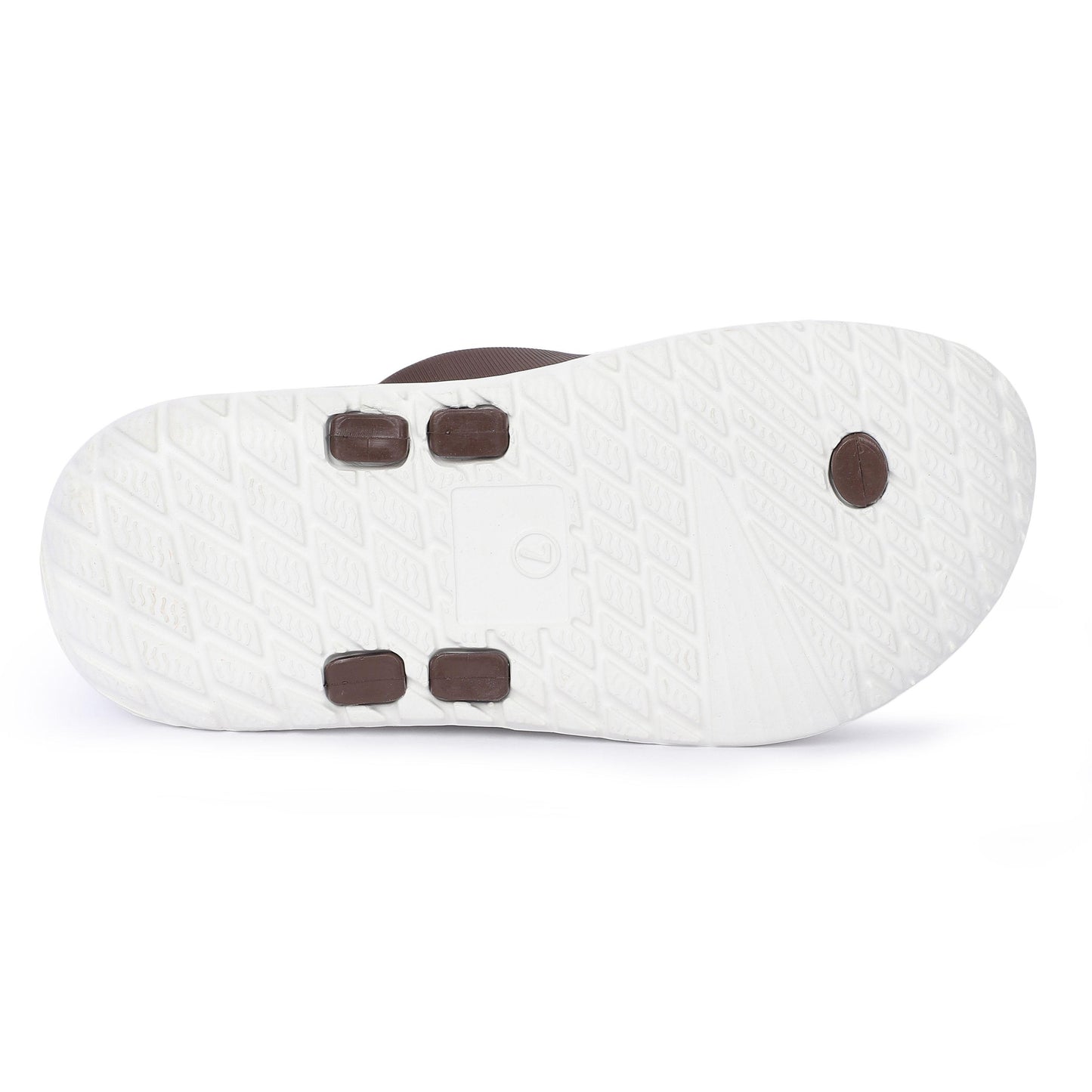 Monex Stylist White Slipper For Men