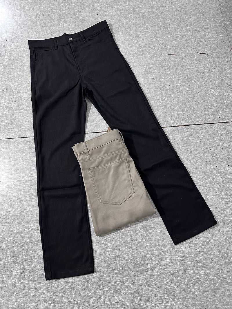 Straight Leg Suit Pants For Men