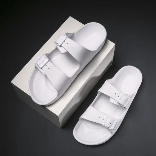 Richale Stylist White Slider For Men