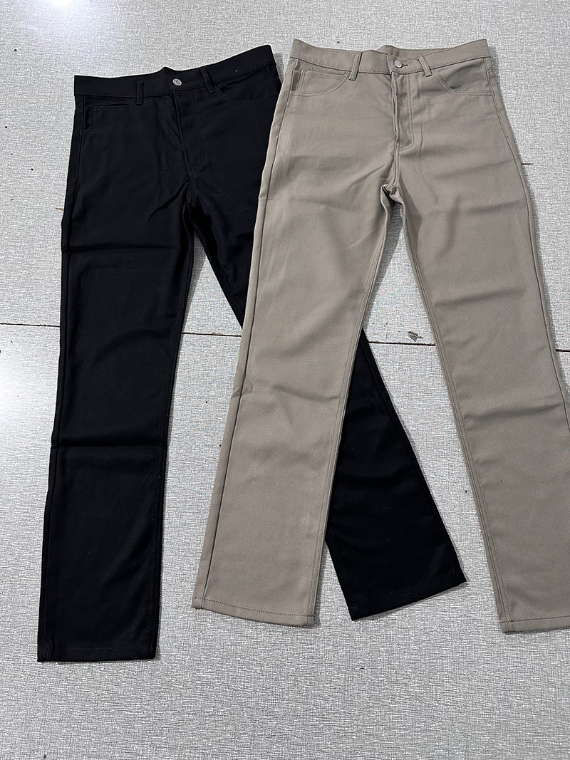 Straight Leg Suit Pants For Men