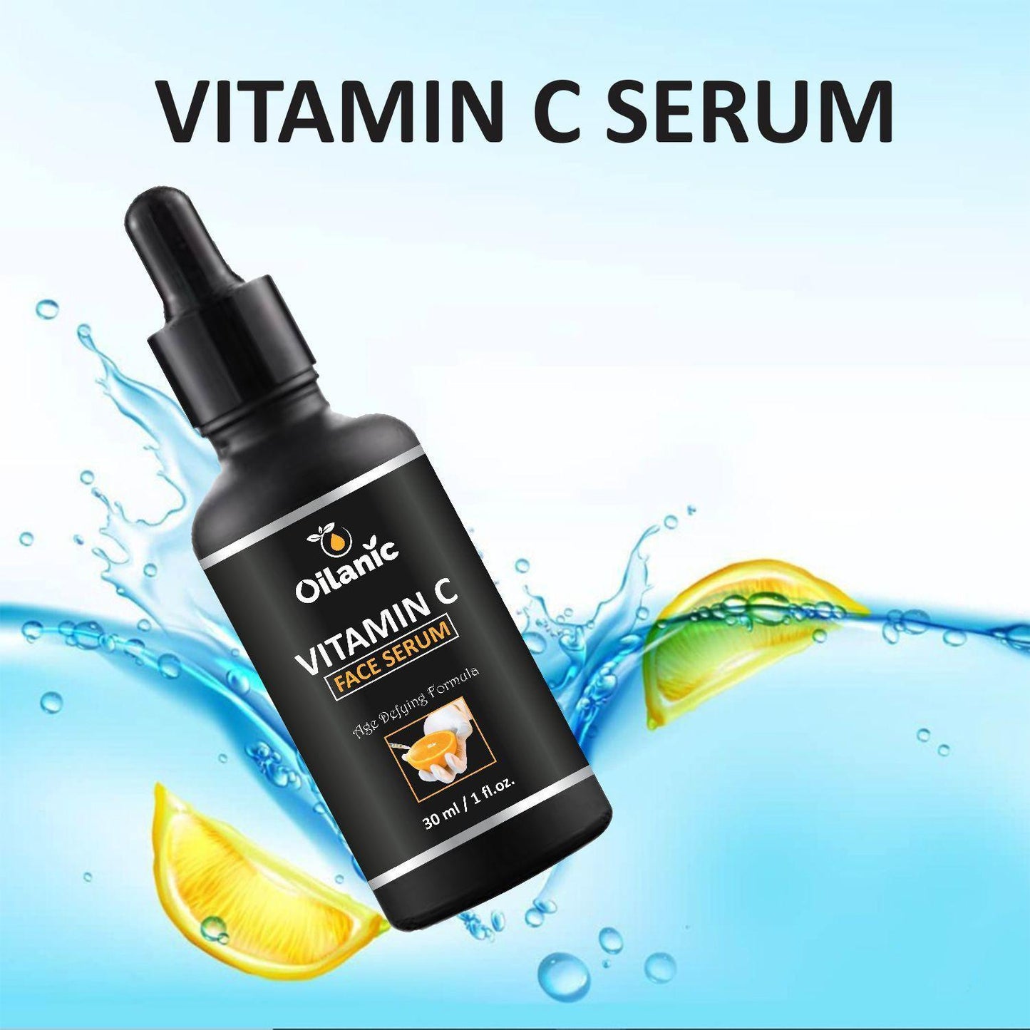 Oilanic Vitamin B3 Face Serum For - Skin Whtening & Anti Aging Combo Pack of 3 Bottles of 30 ml(90 ml)