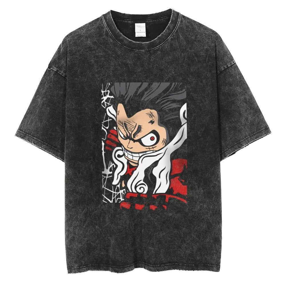 One Piece Luffy T Shirt Popular Japanese Anime Peripheral