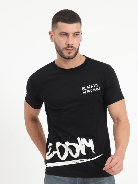 Mens Printed Cotton T-Shirt